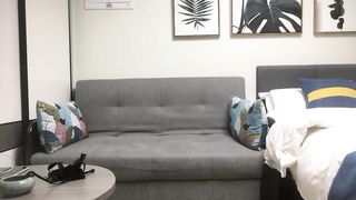 約兩性感氣質妹子玩雙飛穿上黑絲後入輪著操