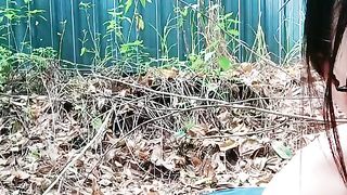 【69堂精品视频】天气不错骚逼跟蒙面小哥户外啪啪站立插逼侧入