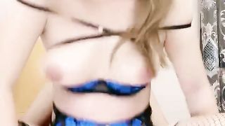 【69堂精品】骚母狗无套爆菊扶着大屌侧入打桩高潮