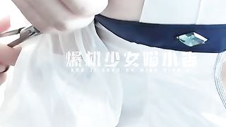 【69堂免费视频】极品Cos爆机少女喵小吉《双子最强冰雪组合》原神花嫁+甘雨优菈