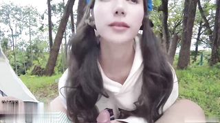 【69堂免费视频】周末拥挤的露营地，从早到晚的真实第一人称拍摄