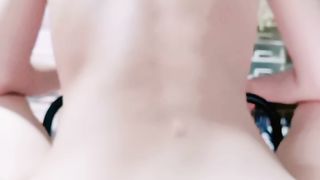 【69堂免费视频】两个超嫩美少女，白皙屁股美乳嫩穴，约了个炮友轮流操，无毛粉嫩小穴，骑乘位猛操，扶细腰后入