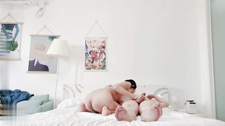 【69堂免费视频】清纯欲女长腿蜜臀 梅开二度极乐升仙