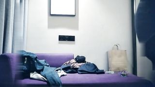 【69堂免费视频】再约性感骚气眼镜妹子啪啪，开档黑丝近距离抬腿侧入抱起来猛操