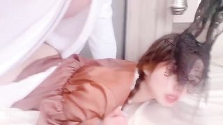 【69堂午夜视频】啊轻点好痛_皮肤白皙_稀毛粉鲍鱼大肥臀_被小哥无套输出_内射_娇喘连连