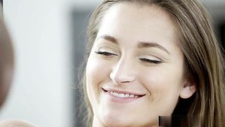 【69堂午夜视频】情趣透视黑丝丰满美女，这样的诱惑谁也挡不住，马上扑上去揉捏吸允硕大奶子舔个不停，啪啪大鸡巴用力撞击猛射