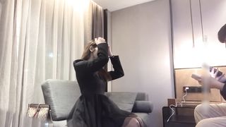 【69堂午夜视频】约操3500高端外围女神，美乳苗条沙发调情，花式啪啪完美展示