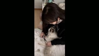 【69堂午夜视频】黑料吃瓜-极品美女萝莉被骗到家里玩猫脱光了被爆草极品嫩妹小母狗