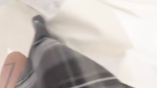 【69堂午夜视频】“无套比带套号”极品蓝色白丝JK妹妹被后入顶宫内射