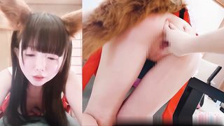 【69堂午夜视频】狐耳巫女 口交调教后入骑乘啪啪视频福利