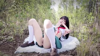 【69堂免费视频】可盐可甜自慰狂魔福利姬新作在茫茫荒野中需要大鸡巴的帮助
